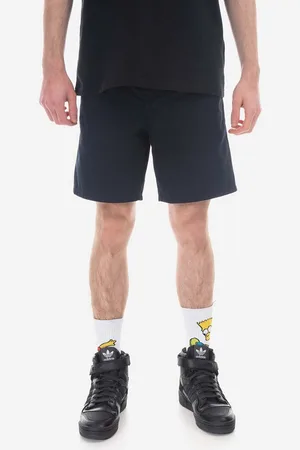 Norse projects Bavlněné šortky Aros Regular Light Shorts N35-0597 7004 tmavomodrá barva