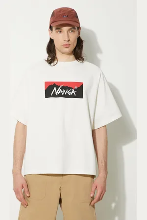 Nanga Tričko Eco Hybrid Box Logo Loose Fit Tee barva