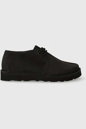 Clarks Kožené polobotky Clarks dámské