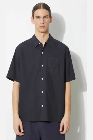 Norse projects Košile Carsten Cotton Tencel pánská