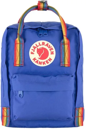 Fjällräven Batoh Kanken Rainbow Mini tmavomodrá barva