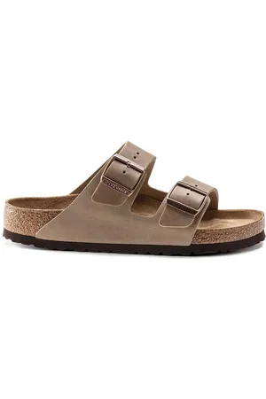 Birkenstock Nubukové pantofle Arizona barva