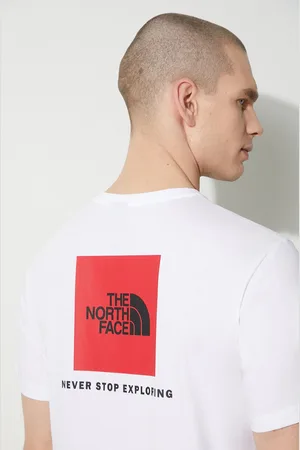 The North Face Bavlněné tričko M S/S Redbox Tee barva