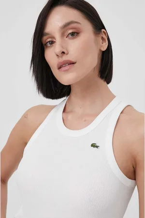 Lacoste Bavlněný top barva