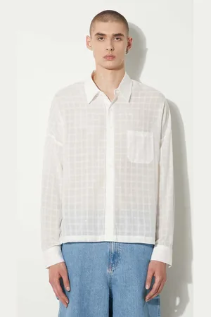 STAMPD Bavlněná košile Cropped Oversized Buttondown barva