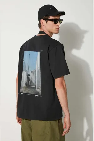 STAMPD Bavlněné tričko Moroccan City Vintage barva