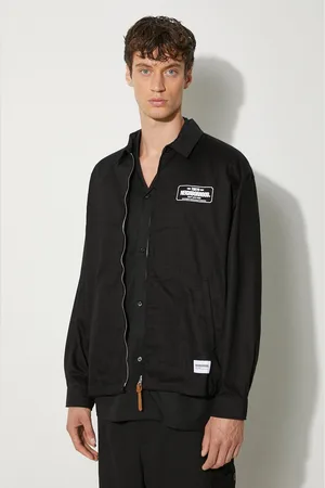 NEIGHBORHOOD Bavlněná bunda Zip Work Jacket barva
