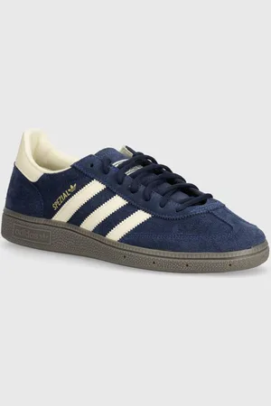 adidas Kožené tenisky Hanball Spezial tmavomodrá barva
