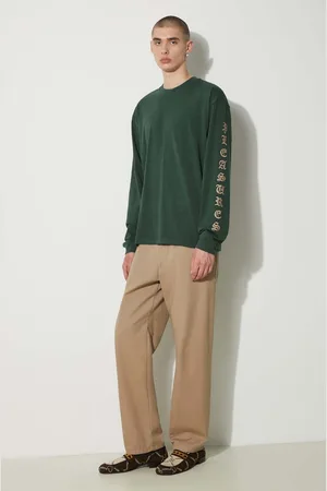 Pleasures Bavlněné tričko s dlouhým rukávem Oe Long Sleeve barva