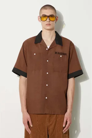 Pleasures Košile Daisy Bowling Button Down pánská