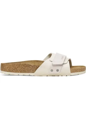 Birkenstock Semišové pantofle Oita dámské