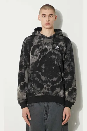 adidas Bavlněná mikina Tie-Dyed Hooded Aop pánská