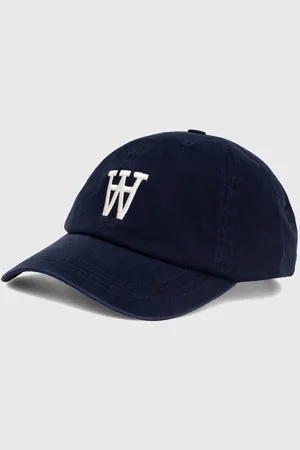 WoodWood Bavlněná baseballová čepice Eli Embroidery tmavomodrá barva