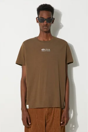 Alpha Industries Bavlněné tričko barva