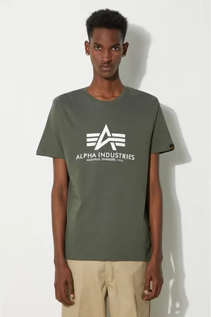 Alpha Industries Bavlněné tričko Basic T-Shirt barva