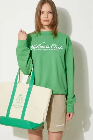 Sporty & Rich Bavlněná mikina 1800 Health Crewneck dámská