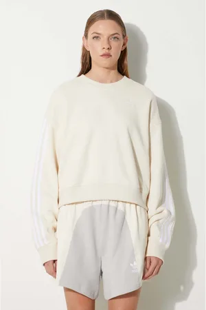 adidas Bavlněná mikina Adicolor HC2049 dámská