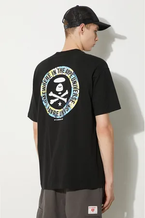 AAPE Bavlněné tričko Basic Tee barva