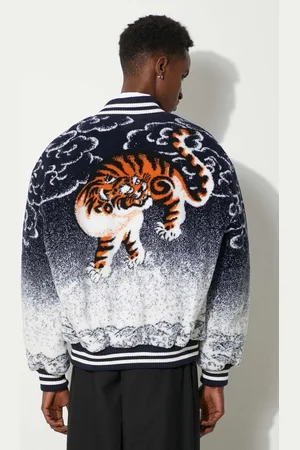 Kenzo Bomber bunda Cloud Tiger Bomber přechodná