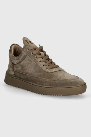 Filling pieces Semišové tenisky Low Top Suede barva