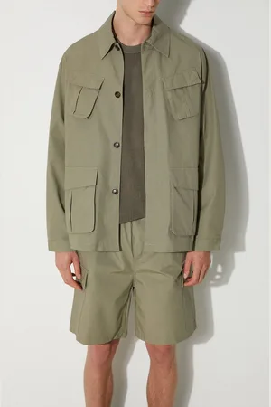 Mki Miyuki-Zoku Bavlněná bunda Ripstop Cargo Jacket barva