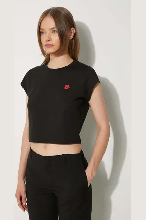 Kenzo Bavlněné tričko Gots Boke Crest Micro T-Shirt barva
