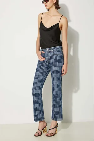 Kenzo Džíny Bara Cropped Fit Jeans dámské