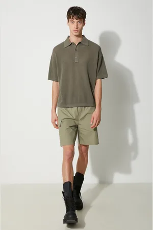 Mki Miyuki-Zoku Bavlněné polo tričko Loose Gauge Polo barva