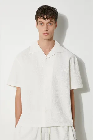 Mki Miyuki-Zoku Košile Seersucker Vacation Shirt pánská