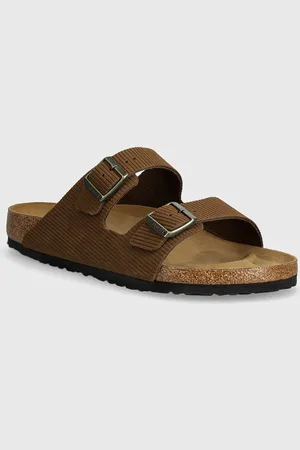 Birkenstock Semišové pantofle Arizona pánské