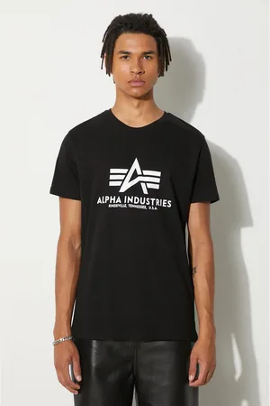 Alpha Industries Bavlněné tričko Basic T-Shirt barva