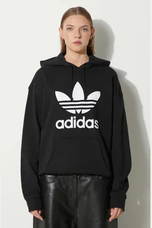 adidas Mikina FM3307 FM3307-BLK/WHT