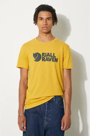 Fjällräven Bavlněné tričko Logo barva