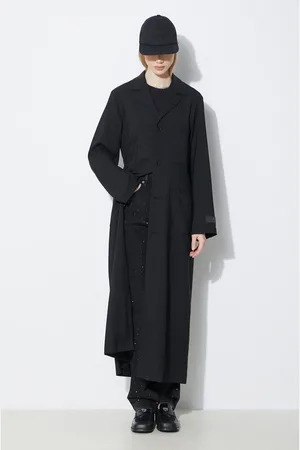 Maison Margiela Vlněný kabát barva