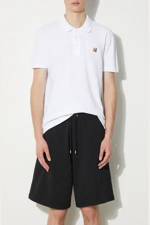 Maison Kitsuné Bavlněné šortky Bold Fox Head Patch Oversize Jog Shorts barva
