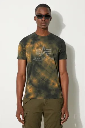Alpha Industries Bavlněné tričko Basic Tee Batik barva