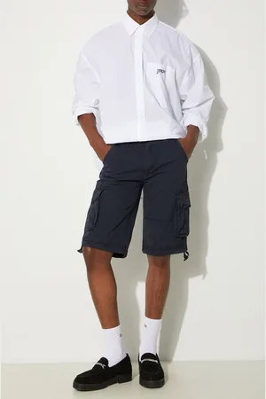 Alpha Industries Bavlněné šortky Jet Short tmavomodrá barva