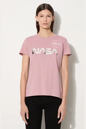 Alpha Industries Bavlněné tričko NASA PM barva