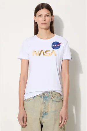 Alpha Industries Bavlněné tričko NASA Pm T barva