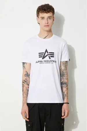 Alpha Industries Bavlněné tričko Basic T-Shirt barva