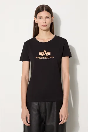Alpha Industries Bavlněné tričko New Basic T Foil Print barva