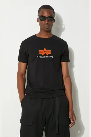 Alpha Industries Bavlněné tričko barva
