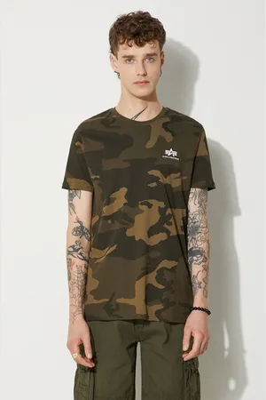 Alpha Industries Bavlněné tričko barva