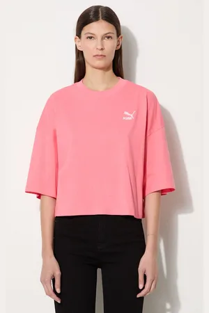 PUMA Bavlněné tričko barva