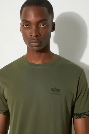Alpha Industries Bavlněné tričko barva