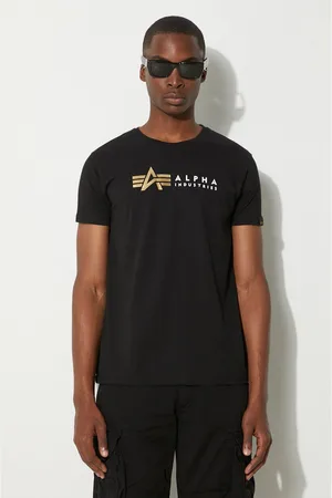 Alpha Industries Bavlněné tričko barva