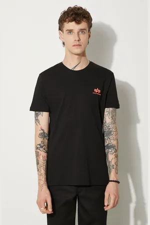Alpha Industries Bavlněné tričko barva