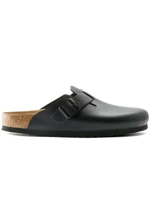 Birkenstock Kožené pantofle Boston dámské