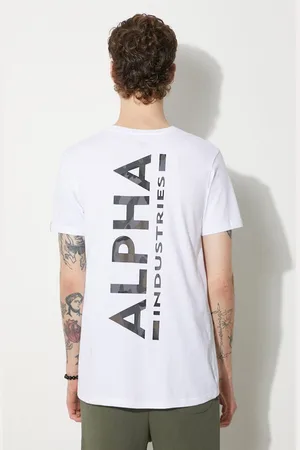 Alpha Industries Bavlněné tričko barva