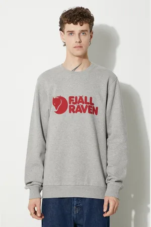 Fjällräven Bavlněná mikina Logo Sweater pánská